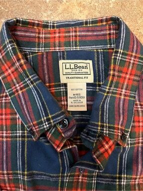 LL Bean flannel